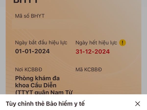 Hàng triệu người cần làm ngay điều này trên VNeID để tránh ảnh hưởng quyền lợi khám chữa bệnh