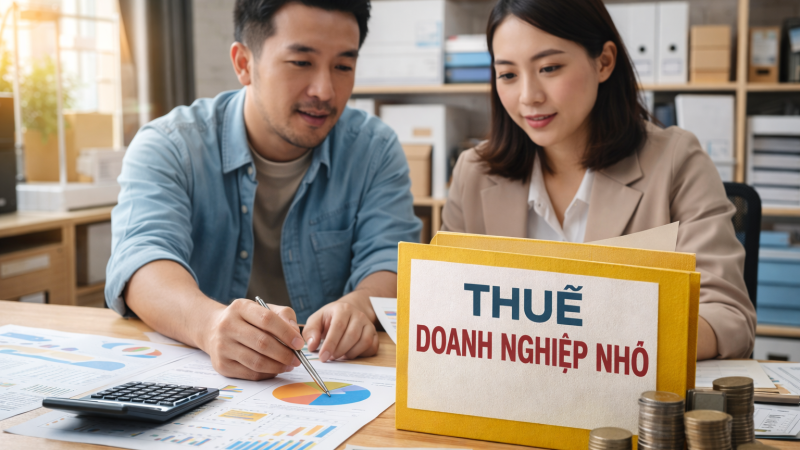 Thuế doanh nghiệp nhỏ: Hiểu đúng từ đầu để không rối về sau