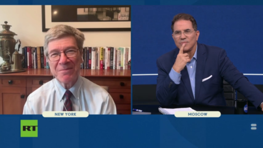 Jeffrey Sachs nói với Rick Sanchez của RT: Iran là nạn nhân của một cuộc chiến tranh phi pháp