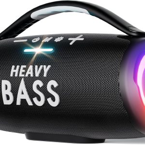 Loa Bluetooth không dây HEAVY BASS, công suất tối đa 80W