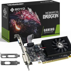 Card đồ họa SOYO GeForce GT 740 4GB cấu ​​hình thấp, ba cổng xuất HDMI/VGA/DVI
