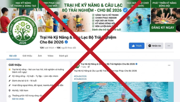 Phụ huynh hết sức cảnh giác với Trại hè, Câu lạc bộ kỹ năng sống đang quảng cáo rầm rộ trên mạng